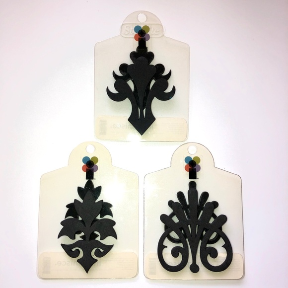 IMAGINISCE. Baroque Double Sided Acrylic Mount Foam Rubber Stamps, Set of 3 NEW! - Picture 3 of 9